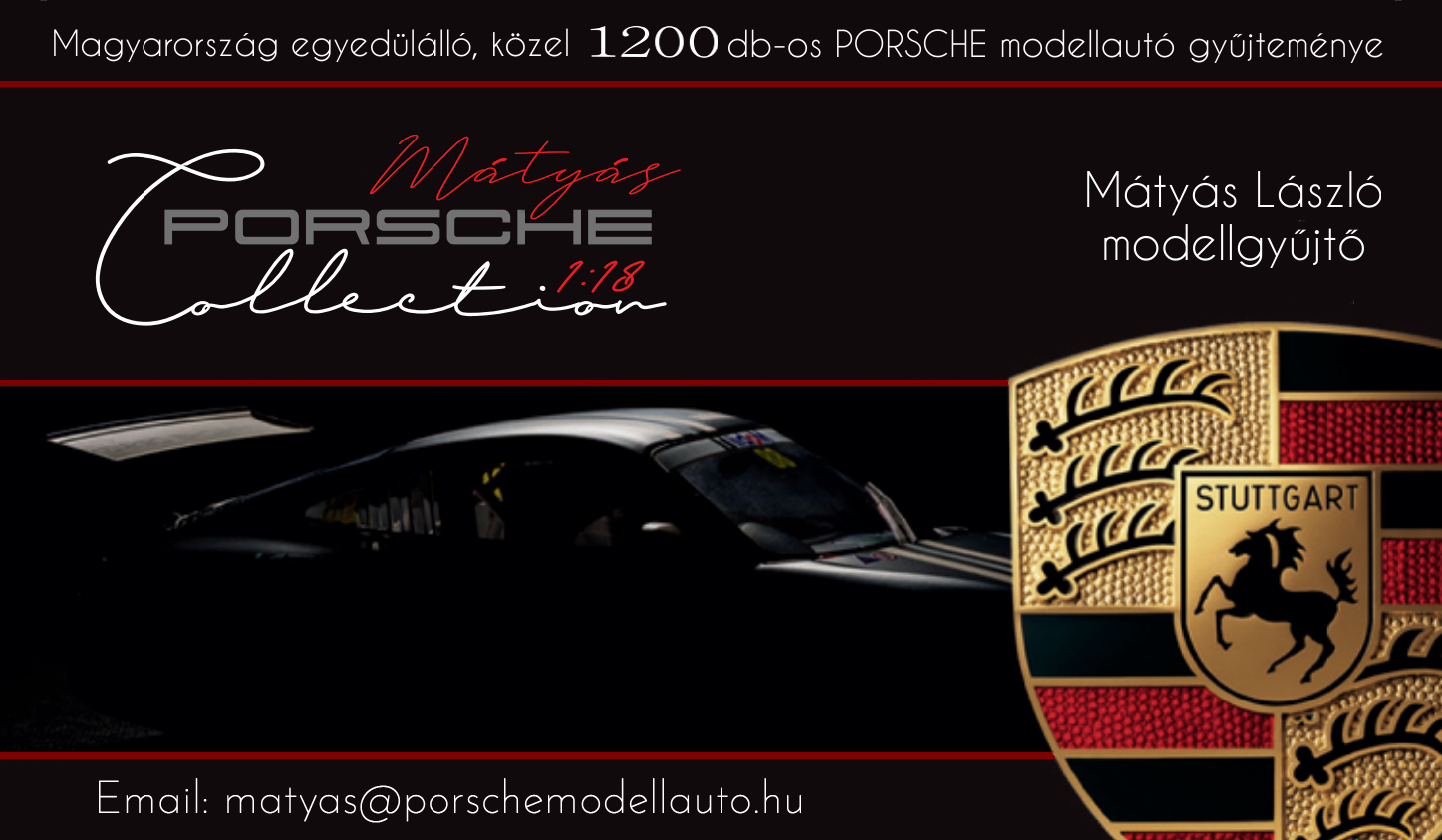 Porsche Modell Autó